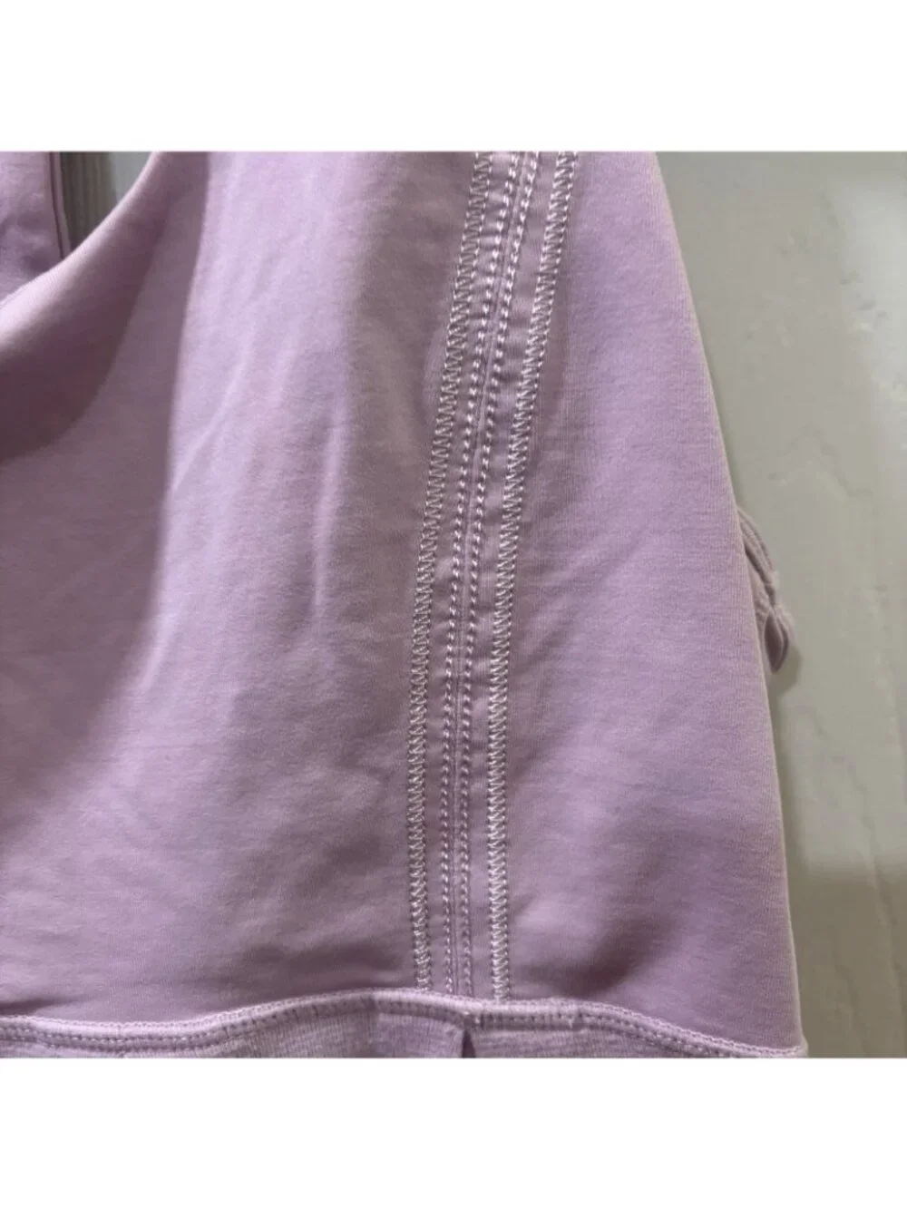 Lululemon Power Dance Tank Top Heathered Rose Built In Sport Bra Size 10